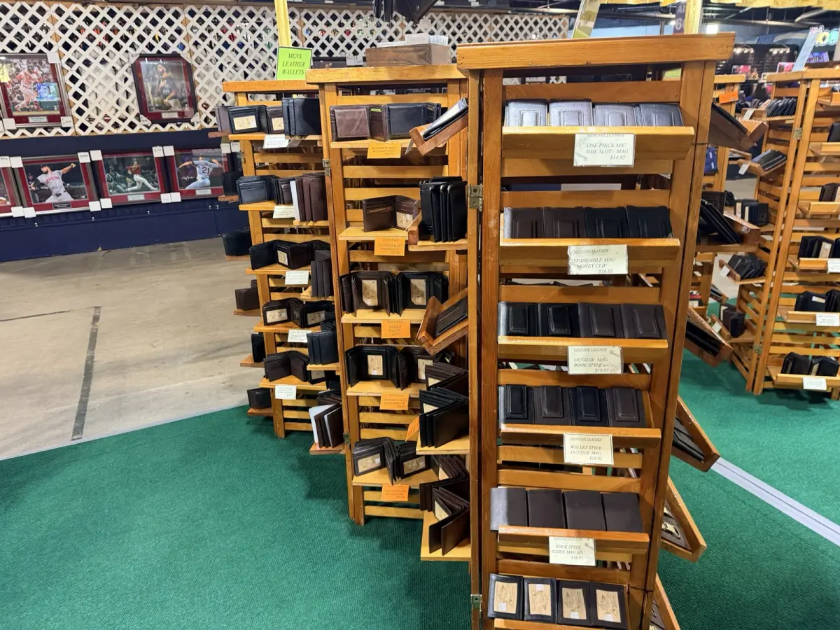 Wallet display racks