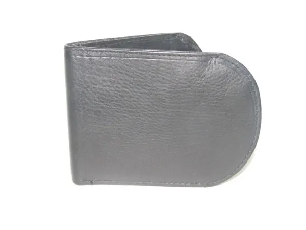 #2166 - Front Pocket Wallet - Black