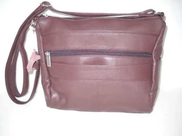 #42 - GML - Open Pouch Purse - Plum