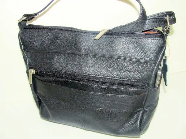 #42 - GML - Open Pouch Purse - Black