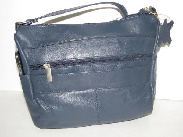 #42 - GML - Open Pouch Purse - Blue