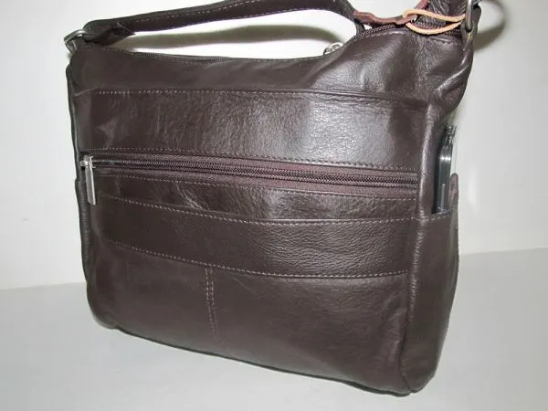 #42 - GML - Open Pouch Purse - Brown