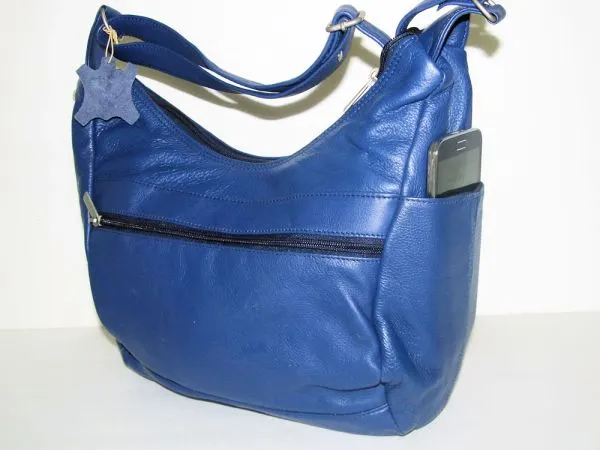 #43 - Popular Leather Purse - Blue