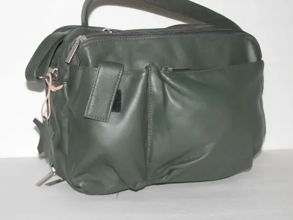 #51- Popular Leather Purse - Green
