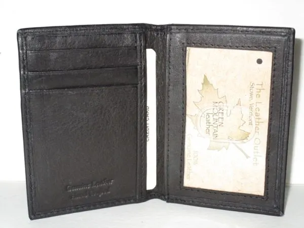 RFID - # 51267 - Leather Credit Card Holder - Black